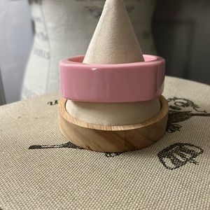 Pale, pink colored bangle